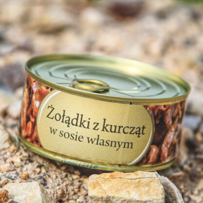 Konserwa Żołądki z Kurcząt