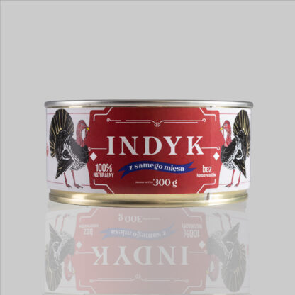 Konserwa Indyk samo mięso.