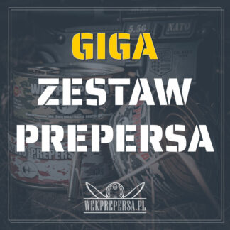 Zestaw prepersa GIGA - 60 konserw survivalowych