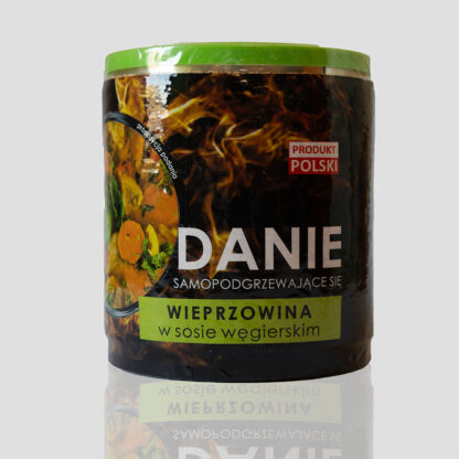Danie wieprzowina w sosie węgierskim
