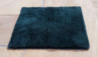 Dywanik z owczej skóry - zielony